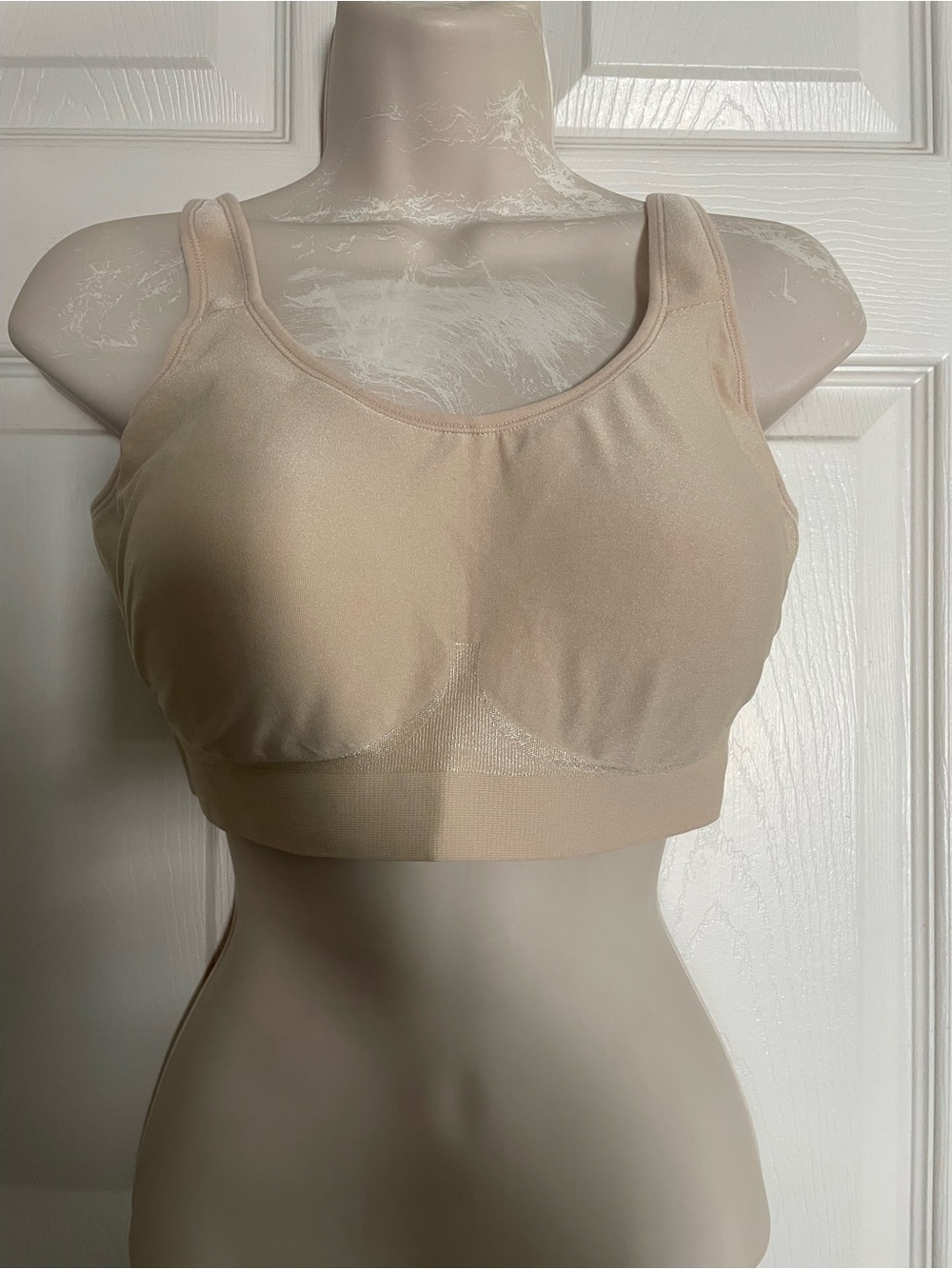 Shapermint Seamless Nude Wireless Comfort Bra Large